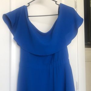 Vince Camuto electric blue cocktail dress 6